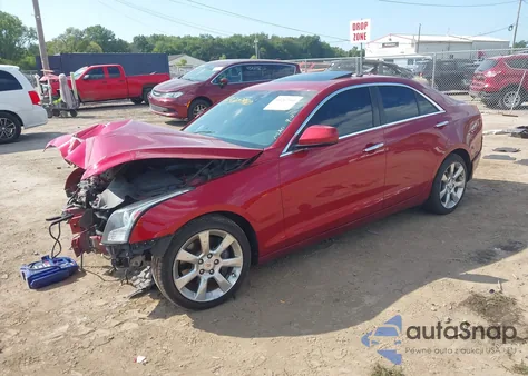 2014 Cadillac Ats Standard из США, поврежденный, VIN 1G6AA5RA4E0113065